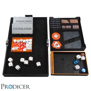 Probox (Sci-Fi Skirmish) - Turnierbox und Dice Tray - Box für Würfel, Token und Karten, geeignet für Kill Team