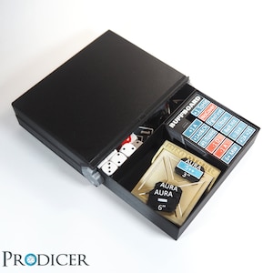 Probox (3in1 Organizer) - Würfelbox und Dice Tray Kombiset, Würfelschale und Würfelaufbwahrung für Tabletop, Brettspiele und Würfelspiele