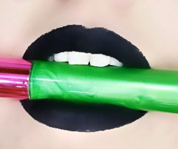 Green 2024 nyx lipstick