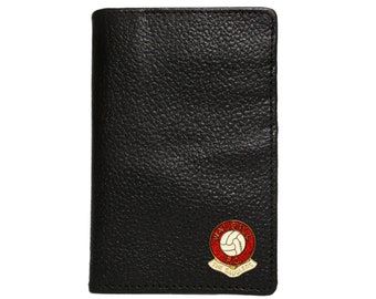 Walsall Football Club Leather Credit Card Case