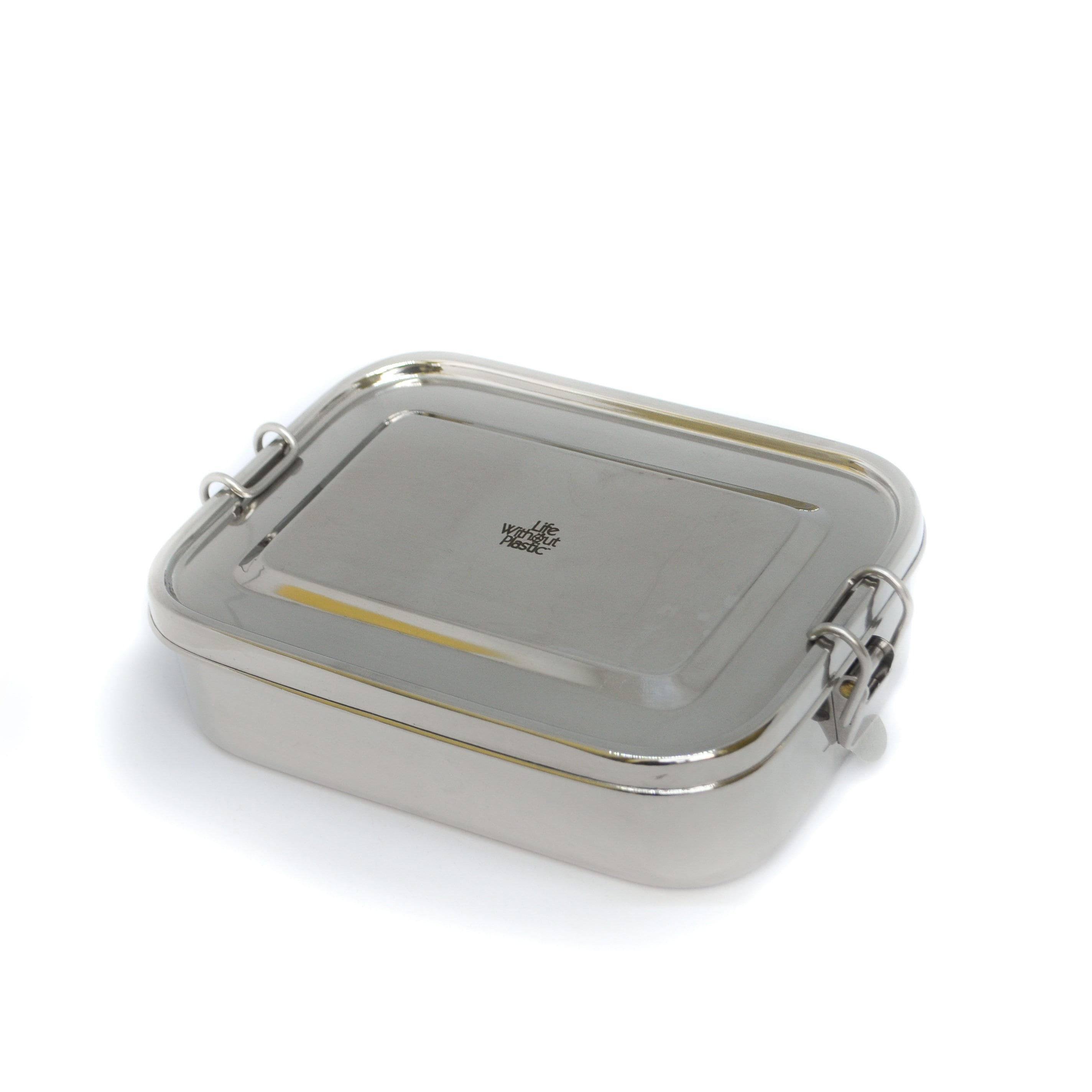 Stainless Steel Rectangular Food Storage Container With Seal 1600 Ml