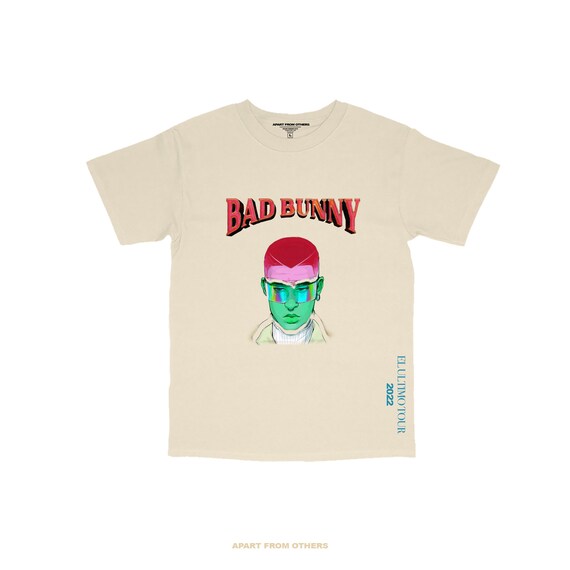 Bad Bunny Graphic Tour Shirt Tour Merch Etsy Hong Kong