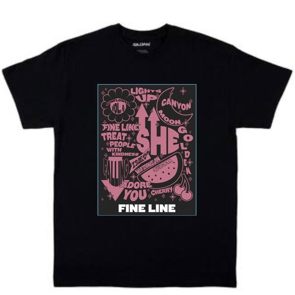 Harry Styles Fine Line Tracklist Shirt - Etsy Australia