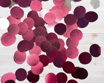 Rose gold Confetti, Rose gold circle confetti, Rose gold table scatter, Bridal shower confetti, Engagement party confetti