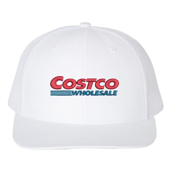 Custom Costco Wholesale Embroidered Black Navy White Trucker  display picture 3