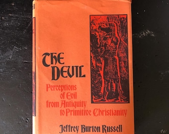 The Devil: Perceptions of Evil van de oudheid tot het primitieve christendom door Jeffrey Burton Russell - zeldzaam vintage boek - 1977