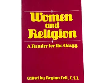 Women and Religion: A Reader for the Clergy - Vintage boek over religieus feminisme 1982