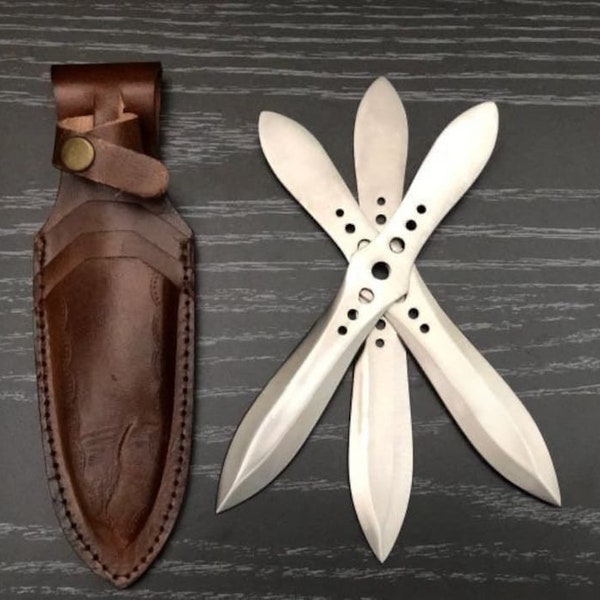 Handmade Custom Forged Steel throwing knives, Balanced throwing knives, Tomahawk, Gift for him, Hunting knife, Best men