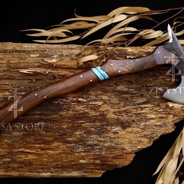 Ragnar Viking Axe, Beautiful Axe , Hand forged Axe , Ragnar axe , valentine's day Gift . Birthday gift, Gift for him