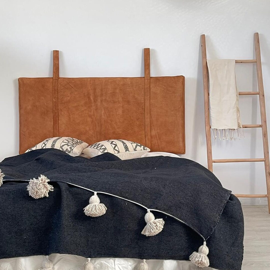 Leather Headboard, King Headboard, Headboard Queen, Modern Farmhouse