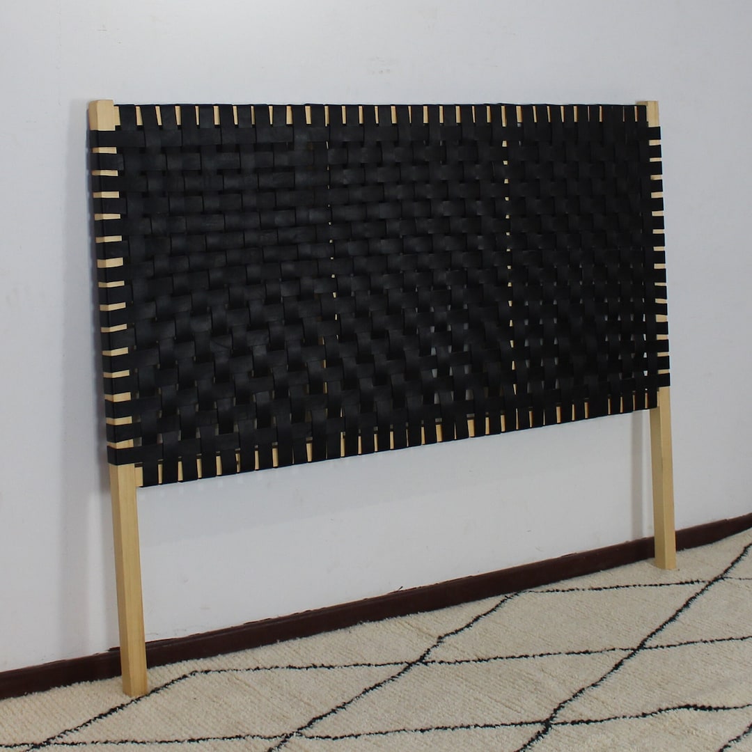 Black Wooden Headboard, Hanging Headboard Queen, King Headboards
