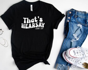 Johnny Depp Hearsay T-shirt