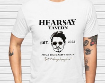 Johnny Depp Hearsay Tavern Tshirt