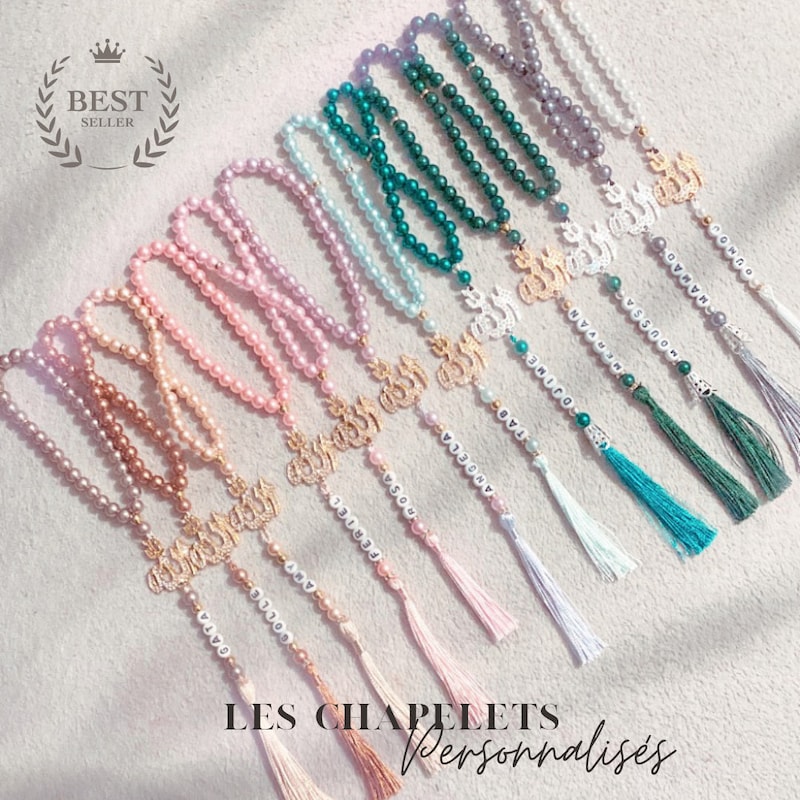 Personalized Islamic Rosary (Tasbih 33 beads)