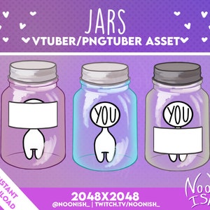 Vtuber PNG Tuber Asset JAR | Veadotube | Discord | Twitch Channel Points