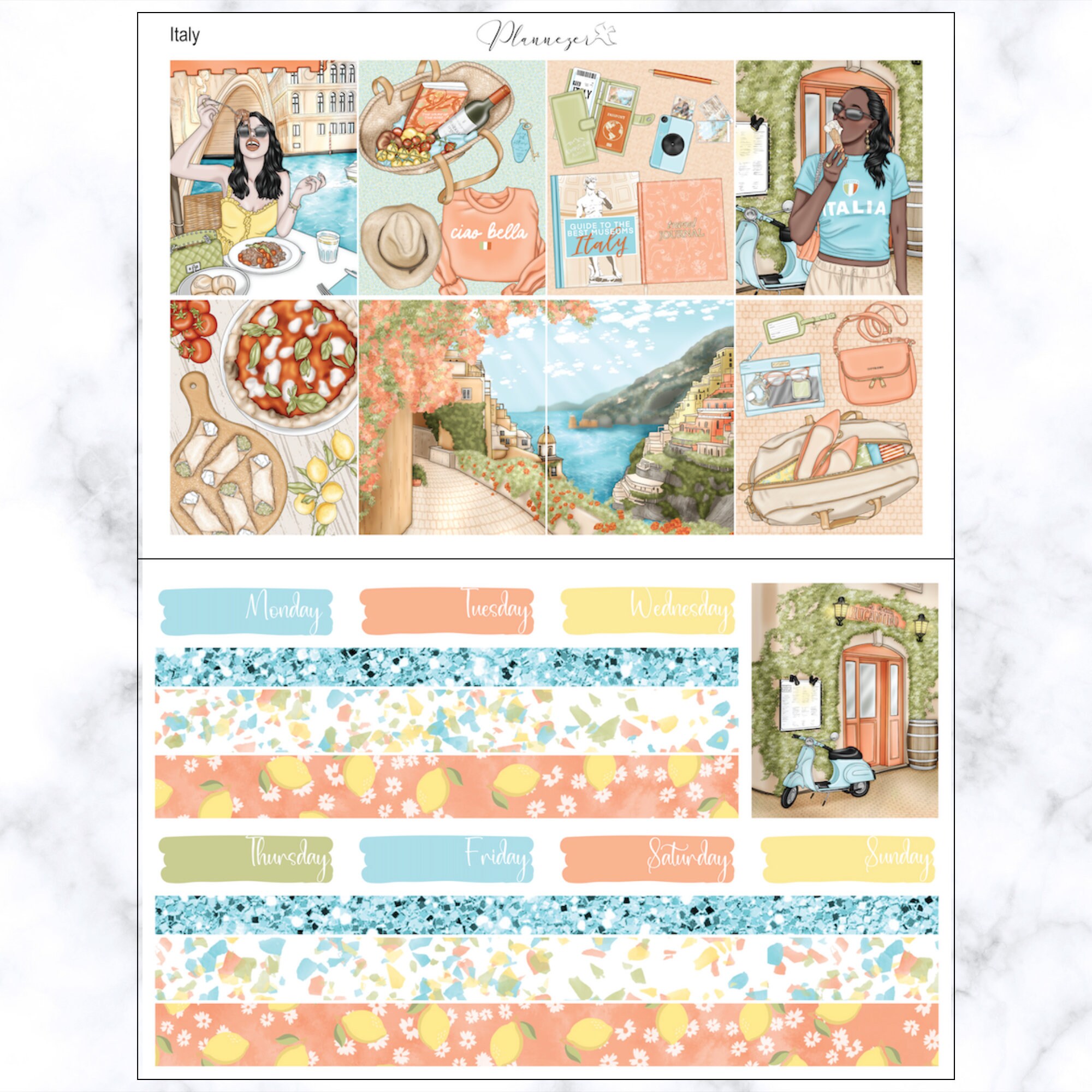Printable Weekly Sticker Kit | Printable Planner Sticker Kit | Digital ...