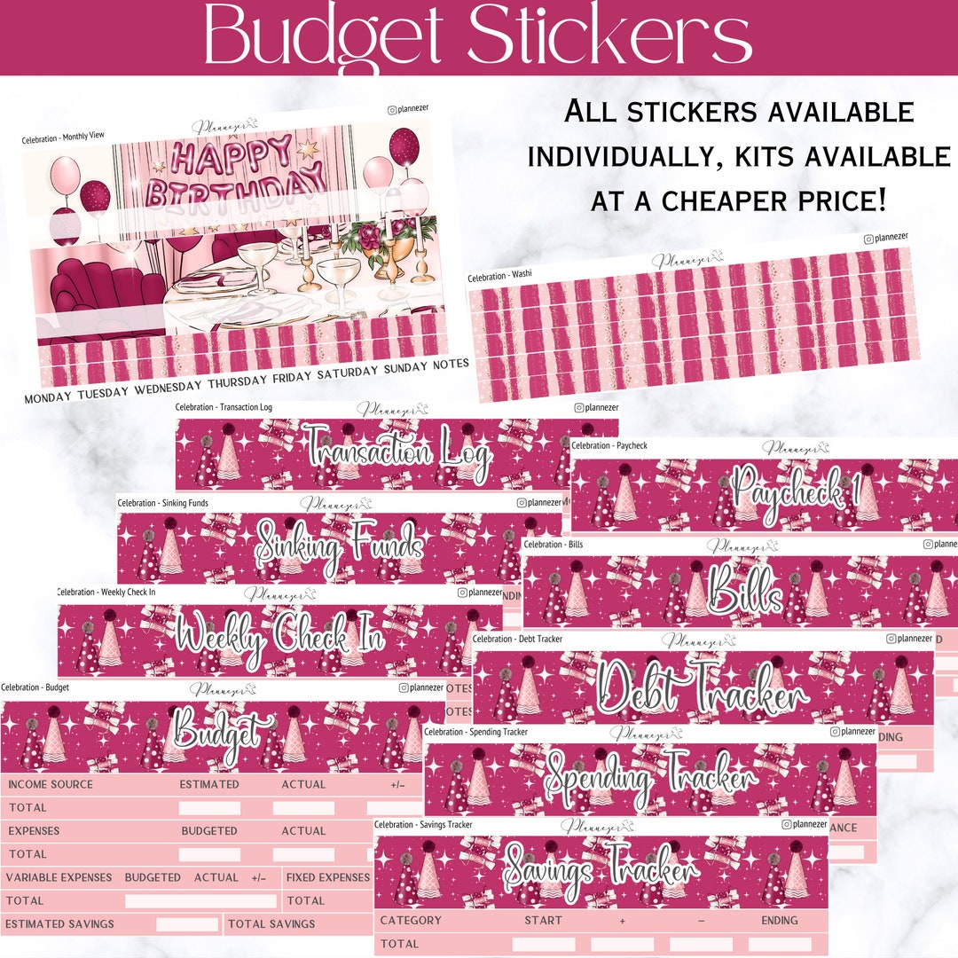 Budget Kit | Monthly Budget | Budget Planner | Business Budget | Budget ...