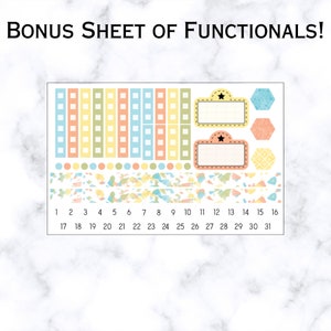 Printable Weekly Sticker Kit | Printable Planner Sticker Kit | Digital ...