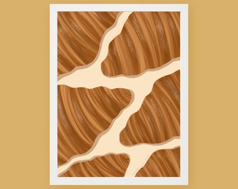 Croissants Art Print | Wall Decor