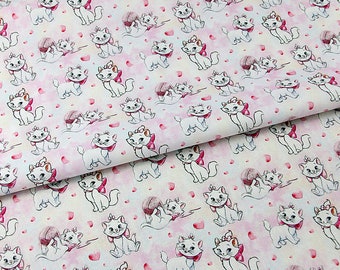 100% cotton Heart Fabric Cat Fabric Quilting Fabric Cute Cats Small Print Fabric by Fat QuarterHalf MetreMetre Valentines Fabric 100% cotton Heart Fabric Cat Fabric Quilting Fabric Cute Cats Small Print Fabric by Fat QuarterHalf MetreMetre Valentines Fabric