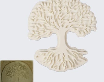 Tree of Life Stamp - Pottery Stamp Clay Stamp Ceramic Stamp Stamp