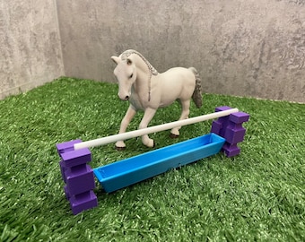 horse showjumping blocks, water jump,schleich horses, pretend play, children activities, model horses, fun childrens games, stocking fillers