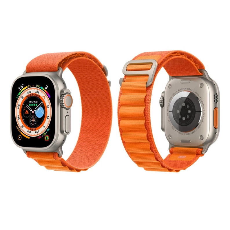 New Alpine Loop Watch Band Compatible With Apple Watch Ultra Etsy