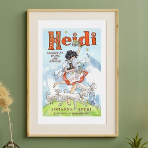 Couverture de livre classique pour enfants Art. Des livres iconiques pour enfants. Affiche de pépinière classique.