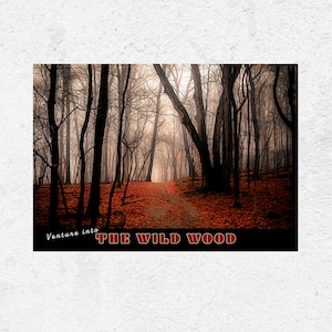 The Wild Wood The Wind in the Willows Kinderzimmer Wandkunst Kenneth Grahame Poster