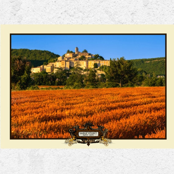 Novi Zem Shriftport Jurda Fields Grishaverse Travel Poster for