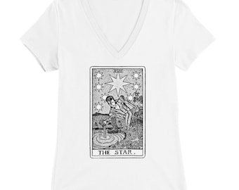David Bowie Inspired ladies T-Shirt. Bowie Tarot t-shirt. David Bowie Tee, Bowie Fans, Bowie Tribute, Vintage Music Icon Music Lover