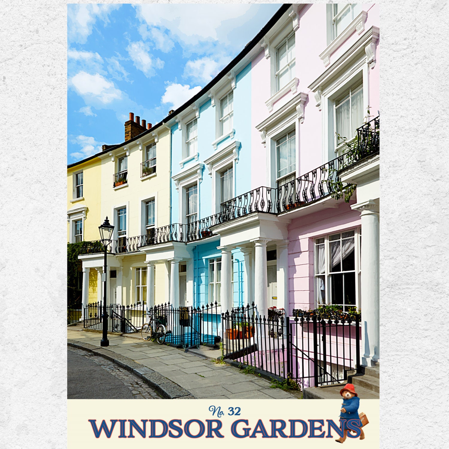 32 Windsor Gardens Home of Paddington Bear and the Brown Etsy UK