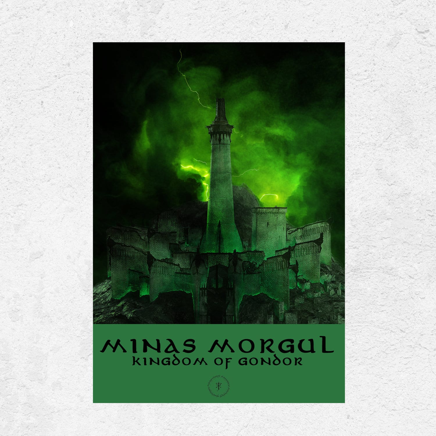 Minas Tirith Art Print. Gondor Wall Art. Poster Print 3 Sizes. LOTR Fan  Art. Tolkien Fantasy Art Print. -  Israel