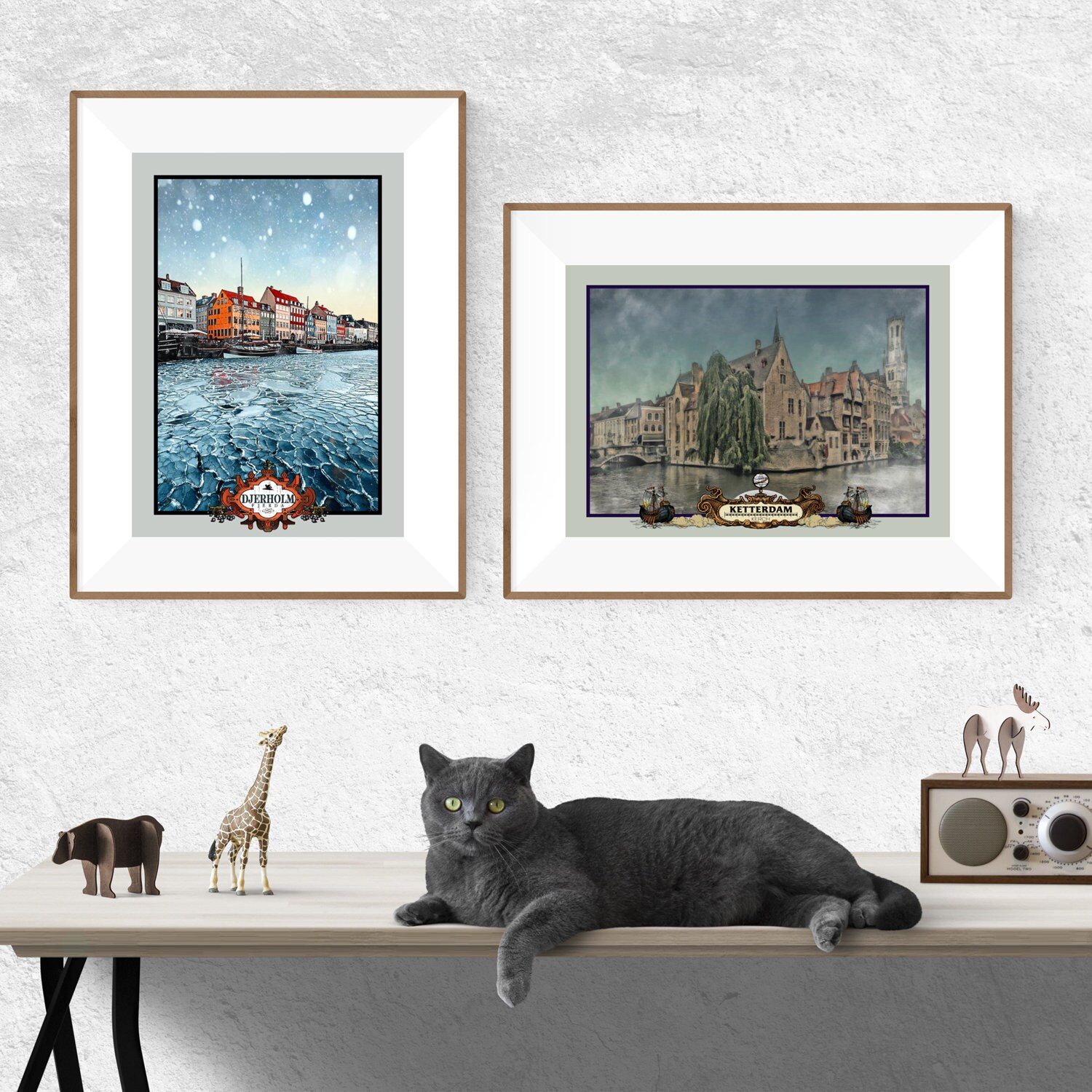 Six of Crows Ketterdam Kerch Grishaverse Travel Poster for Etsy