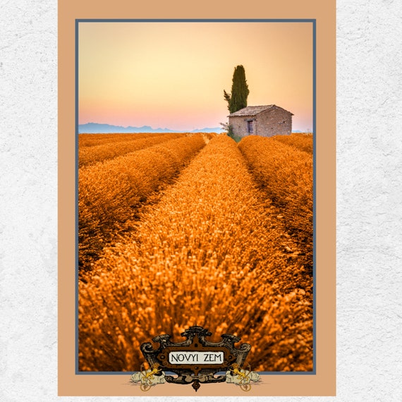 Novi Zem Jurda Fields Grishaverse Travel Poster for Fictional