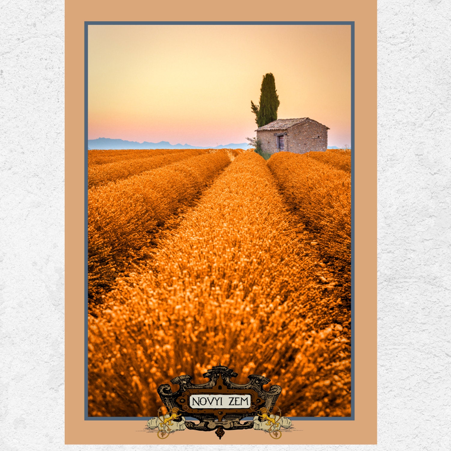 Novi Zem Jurda Fields Grishaverse Travel Poster for Fictional