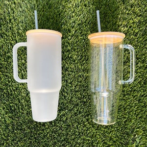 40oz Glass Cup