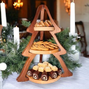 Handcrafted 3 Tier Wooden Tree Displays: Charming Decor That Adds ...