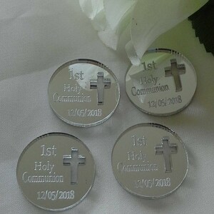 Personalised First Holy Communion 'Coins' x 30 Gift Souvenirs image 2