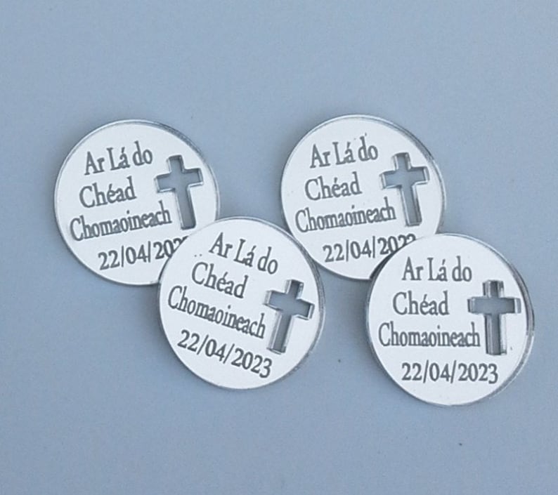 Personalised First Holy Communion 'Coins' x 30 Gift Souvenirs image 4