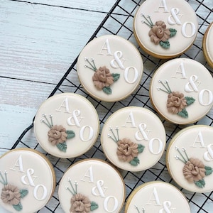 Wedding Favour Biscuits! Design 4