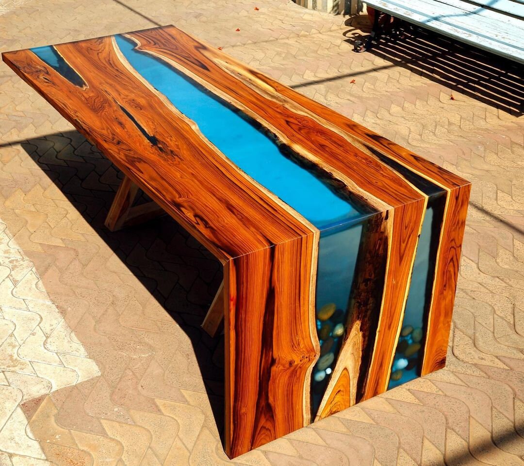 Epoxy Coffee Table Epoxy Resin Table Epoxy Table Top Live Edge Etsy