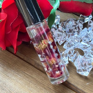 Diamant Rose Lippenöl | Rosenöl | Erdbeer Geschmack