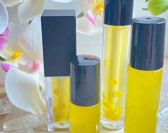 Lemon Lip Oil | Hydrating & Deeply Nourishing Lip Oil | Lock in Moisture