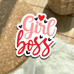 Girl Boss Sticker