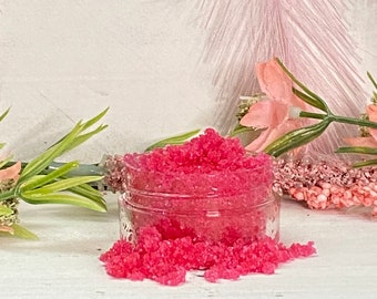 Exfoliante labial hidratante vegano de sandía y azúcar