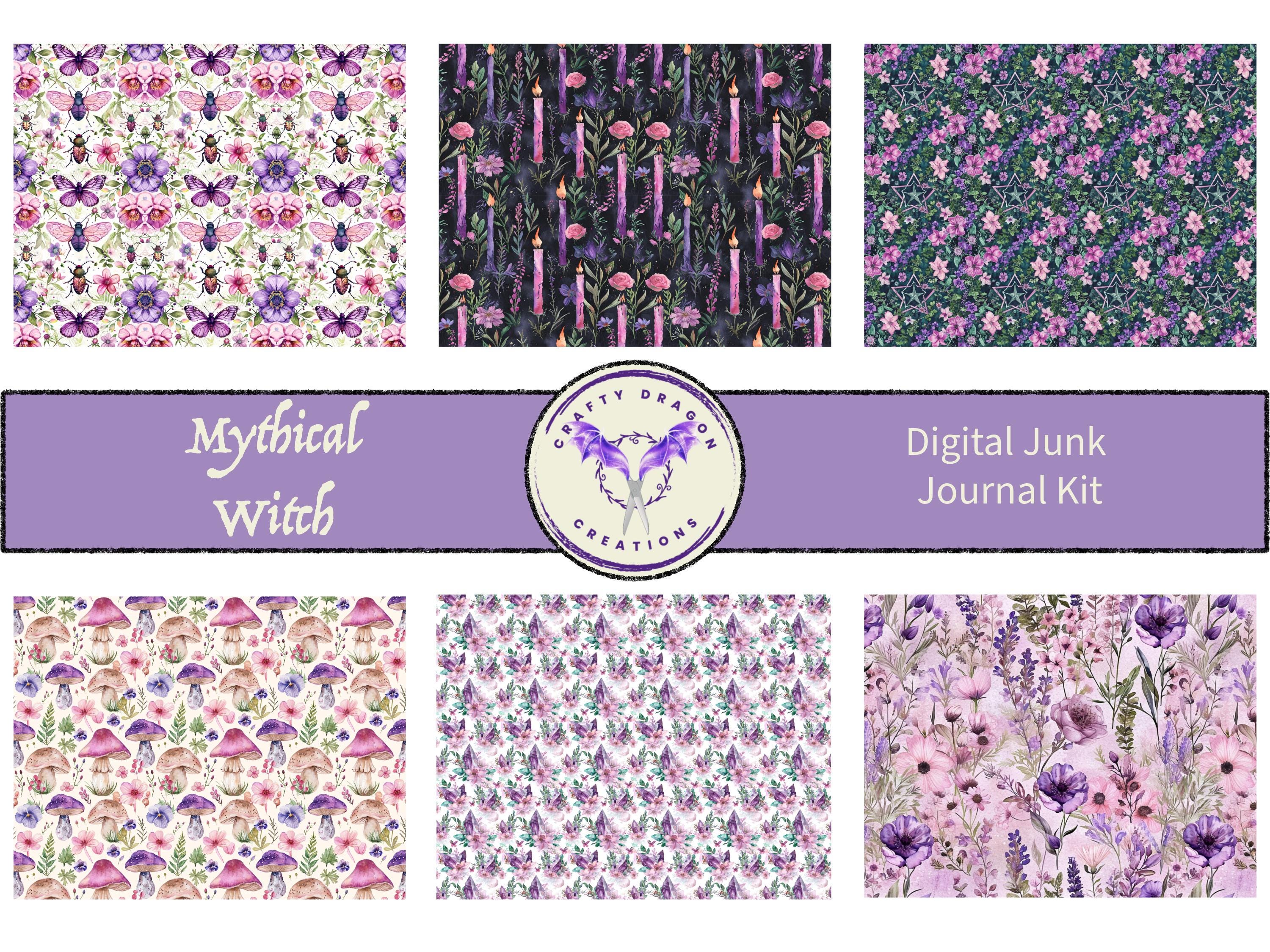 Mythical Witch Junk Journal Kit, Printable Digital - Etsy