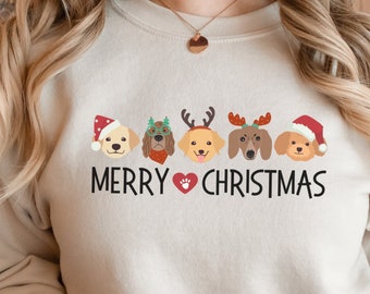 Vet tech sweatshirts for Christmas, Christmas Dog Lover Sweatshirt, Veterinary Technician, veterinary tech gift, New Vet Tech Sweater
