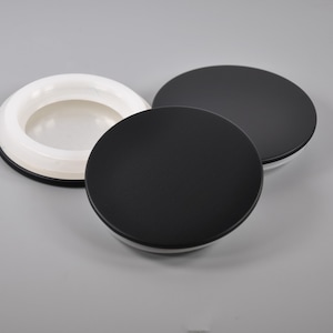Flat top metal lid, 3" lid, 12oz status jar lids, lids for 10oz glass, bulk wholesale lids for jars, lids for candle glass, 3scentscandles, NY.