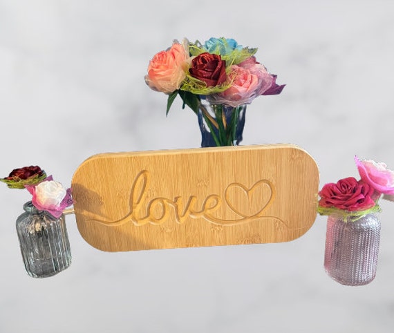 Bambus Schild LOVE - Etsy.de
